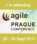 I'm attending Agile Prague Conference 2011.